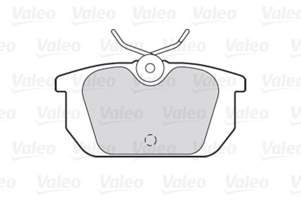 VALEO Комплект тормозных колодок, дисковый тормоз 301142