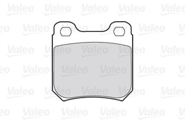 VALEO Комплект тормозных колодок, дисковый тормоз 301183