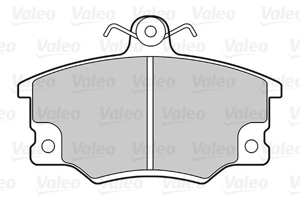 VALEO Комплект тормозных колодок, дисковый тормоз 301219