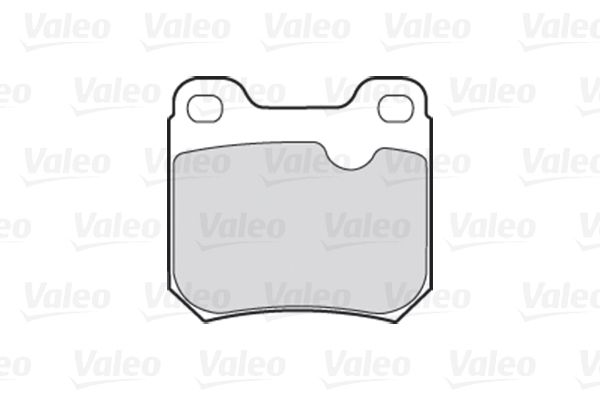 VALEO Комплект тормозных колодок, дисковый тормоз 301253