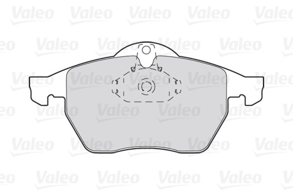 VALEO Комплект тормозных колодок, дисковый тормоз 301305