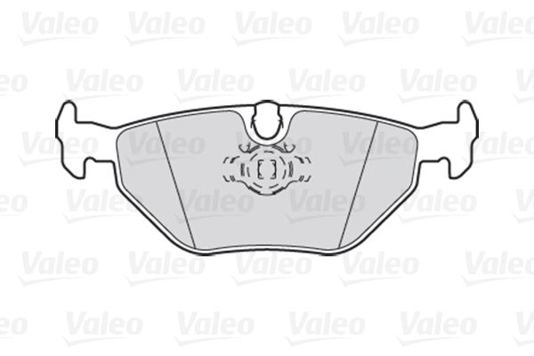 VALEO Комплект тормозных колодок, дисковый тормоз 301311