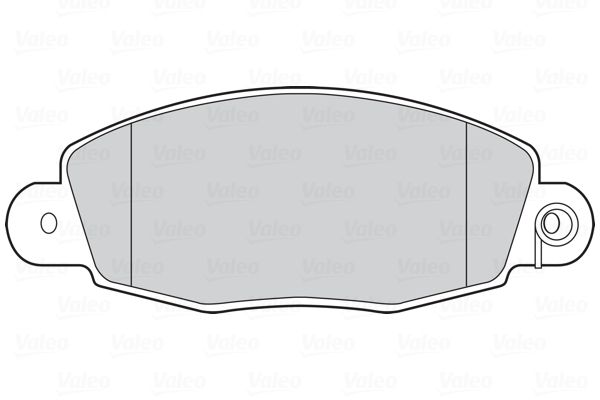 VALEO Комплект тормозных колодок, дисковый тормоз 301432