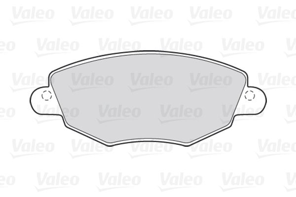 VALEO Комплект тормозных колодок, дисковый тормоз 301433