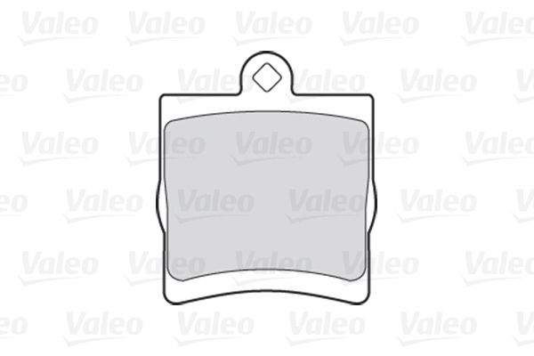 VALEO Комплект тормозных колодок, дисковый тормоз 301444