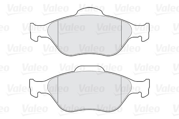 VALEO Комплект тормозных колодок, дисковый тормоз 301564