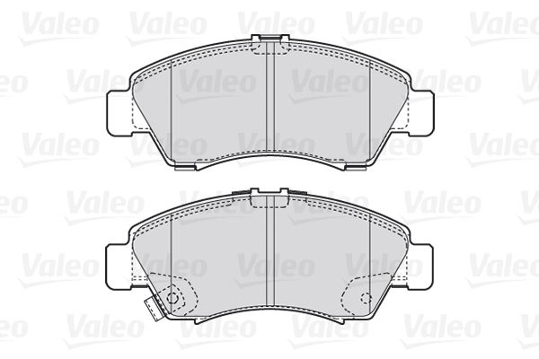 VALEO Piduriklotsi komplekt,ketaspidur 301760