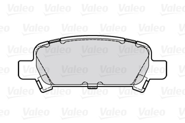 VALEO Комплект тормозных колодок, дисковый тормоз 301895