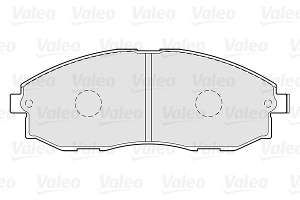 VALEO Комплект тормозных колодок, дисковый тормоз 301908