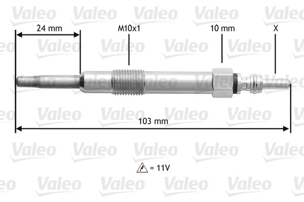 VALEO Hõõgküünal 345114