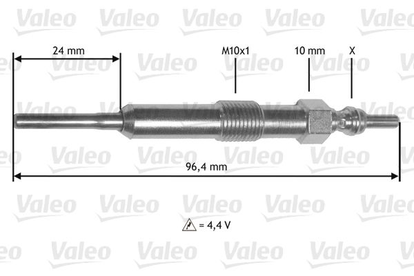 VALEO Hõõgküünal 345171