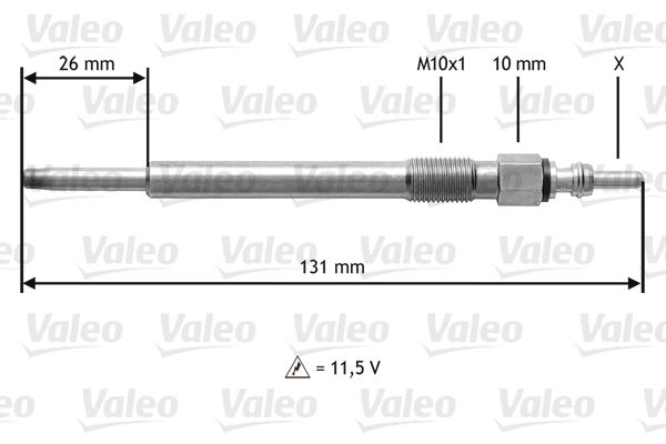 VALEO Hõõgküünal 345201