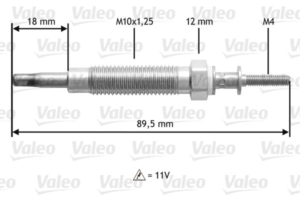 VALEO Hõõgküünal 345215