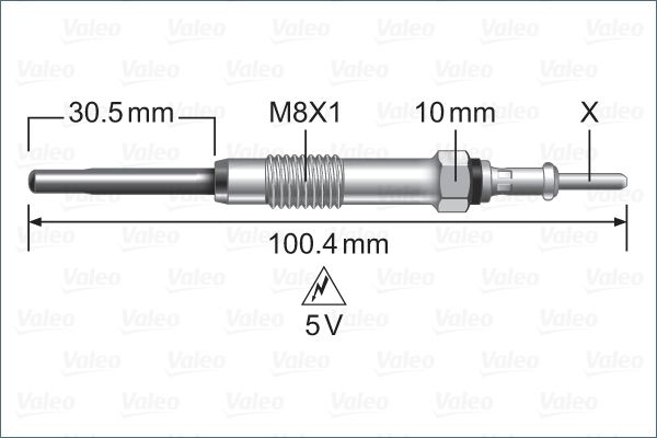 VALEO Hõõgküünal 345246