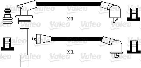 VALEO Комплект проводов зажигания 346022