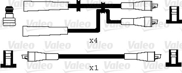 VALEO Süütesüsteemikomplekt 346046