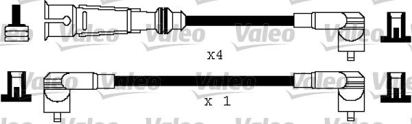 VALEO Комплект проводов зажигания 346112