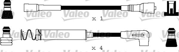 VALEO Süütesüsteemikomplekt 346136