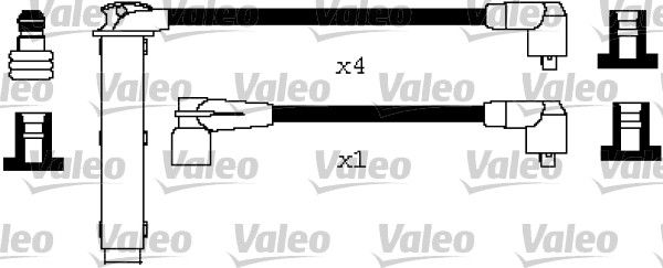 VALEO Süütesüsteemikomplekt 346237