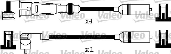 VALEO Süütesüsteemikomplekt 346320