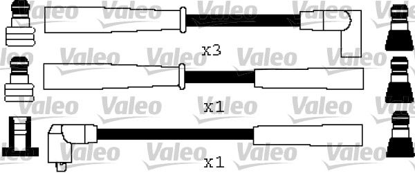 VALEO Комплект проводов зажигания 346520