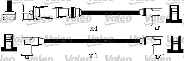 VALEO Süütesüsteemikomplekt 346566