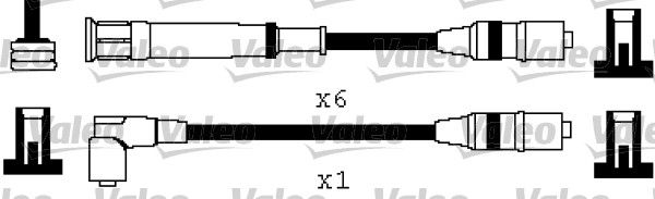 VALEO Süütesüsteemikomplekt 346575