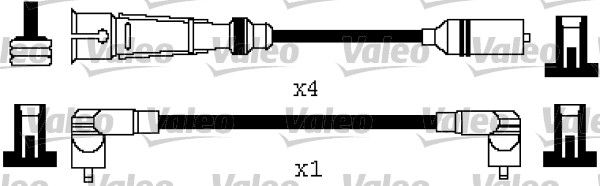 VALEO Süütesüsteemikomplekt 346580