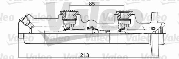 VALEO Peapiduri silinder 350568