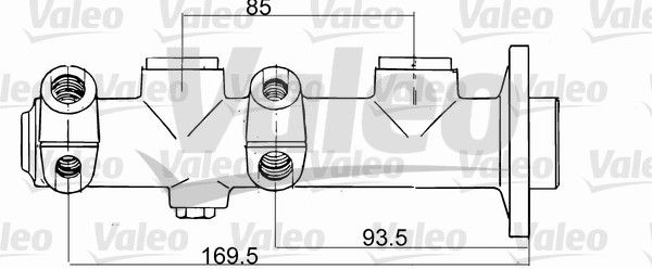 VALEO Peapiduri silinder 350628