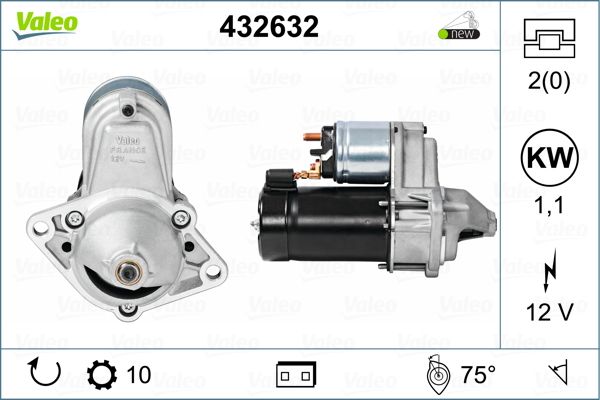 VALEO Starter 432632