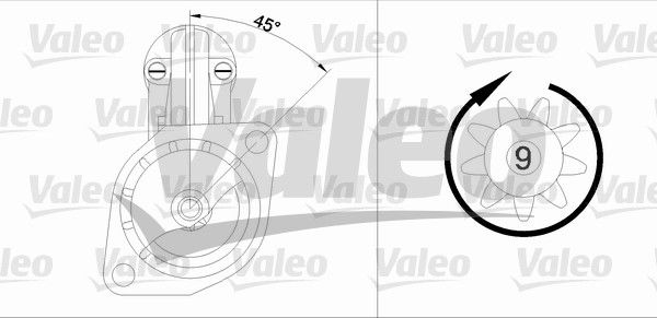 VALEO Starter 433298