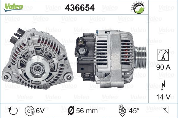 VALEO Generaator 436654