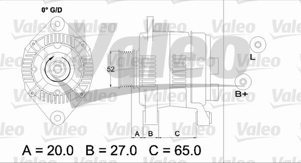 VALEO Generaator 437141
