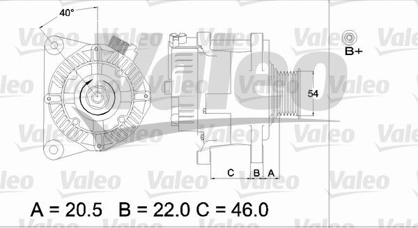 VALEO Generaator 437192