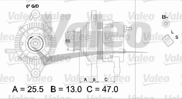 VALEO Generaator 437333