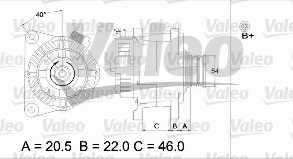 VALEO Generaator 437357