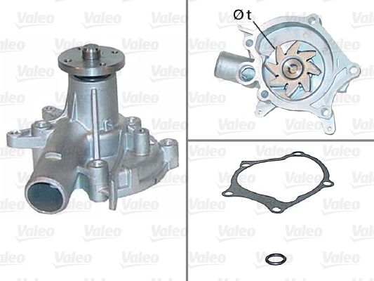 VALEO Водяной насос 506405