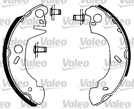 VALEO Piduriklotside komplekt 562073