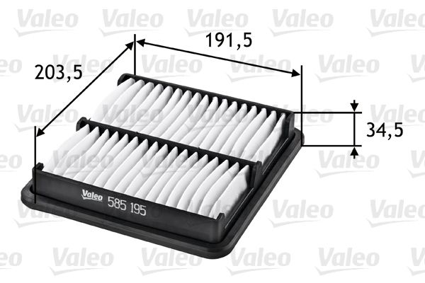 VALEO Õhufilter 585195