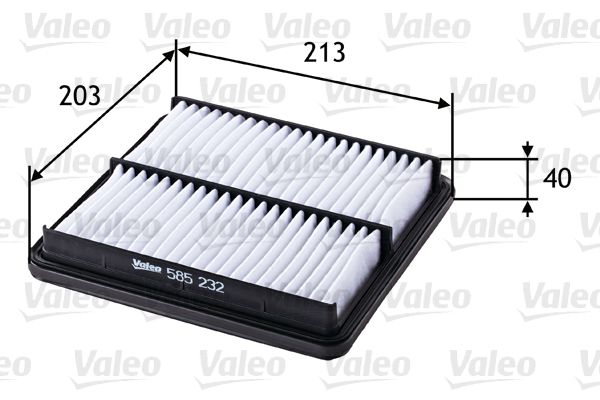 VALEO Õhufilter 585232