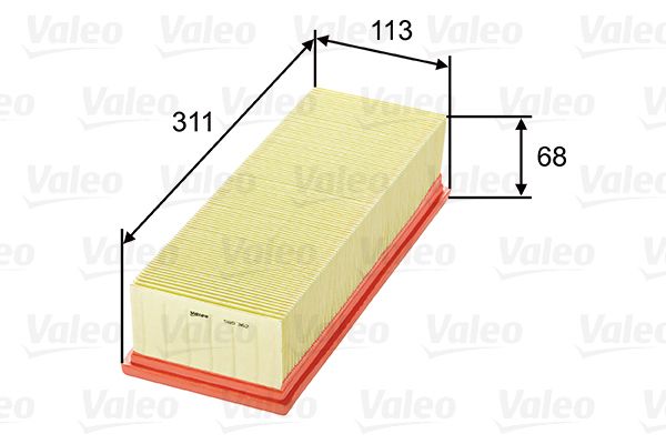 VALEO Воздушный фильтр 585362