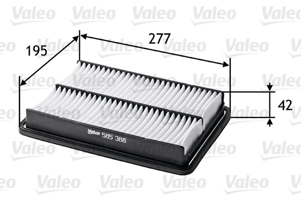 VALEO Õhufilter 585388