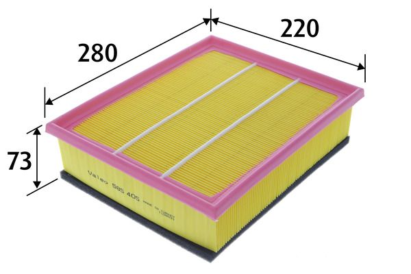 VALEO Воздушный фильтр 585405