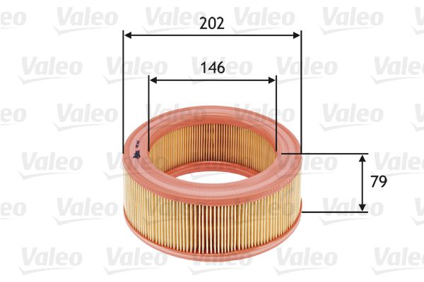 VALEO Воздушный фильтр 585642