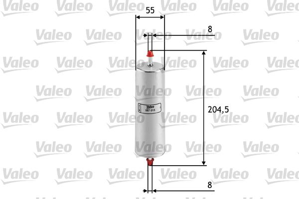 VALEO Топливный фильтр 587015