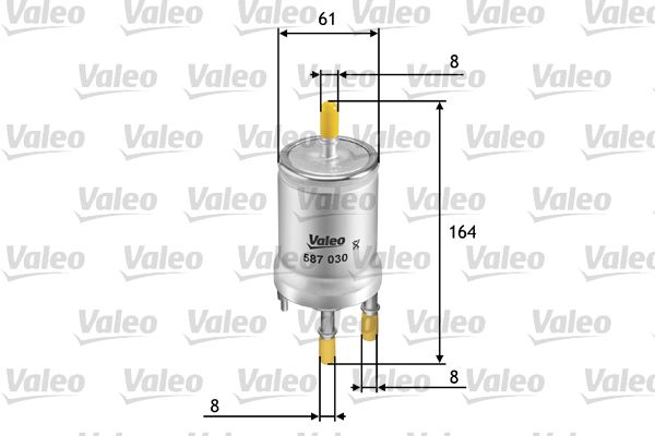 VALEO Kütusefilter 587030