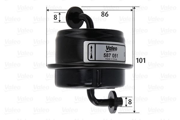 VALEO Топливный фильтр 587051