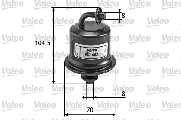 VALEO Kütusefilter 587052