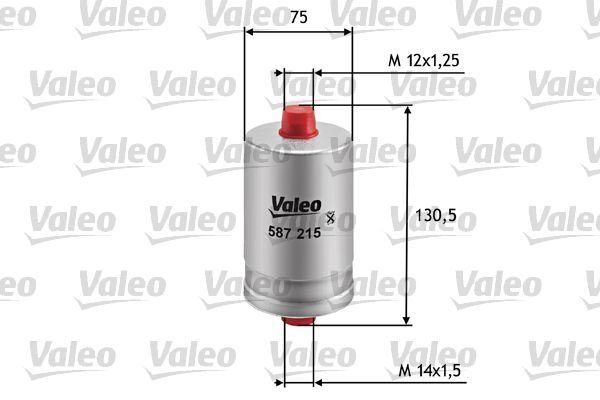 VALEO Топливный фильтр 587215
